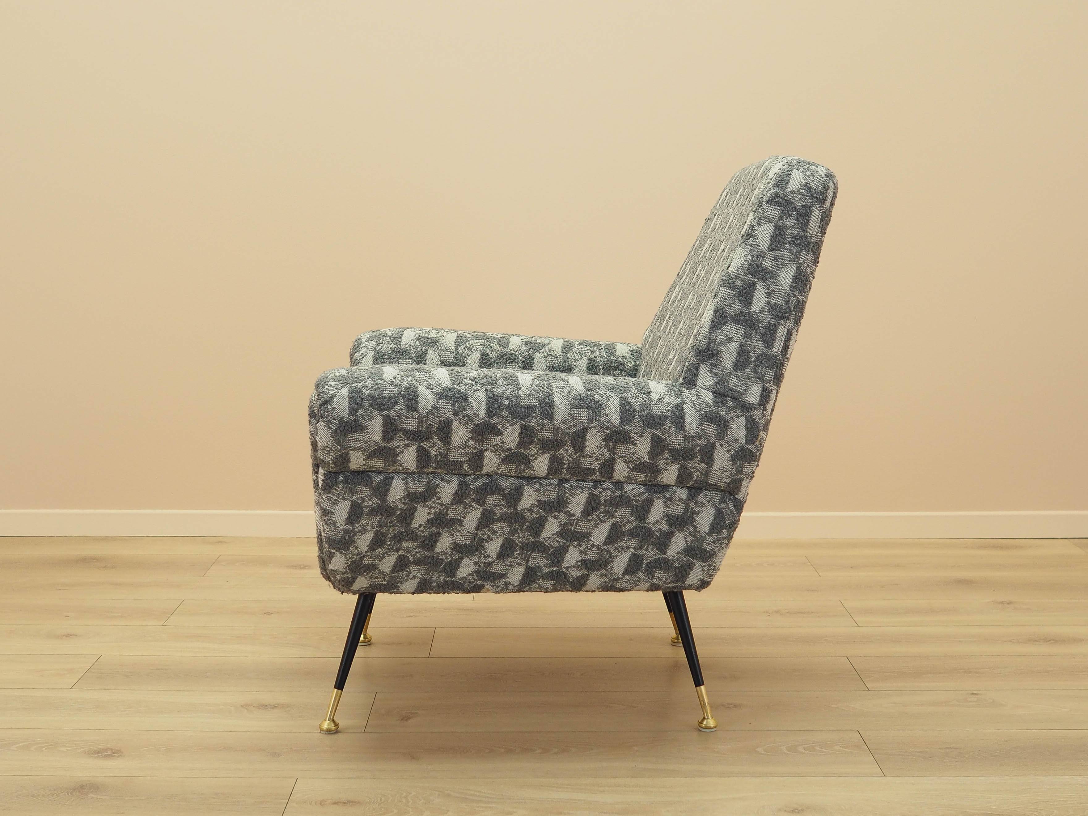 Lounge armchair, Italian design, 1970s, made in Italy