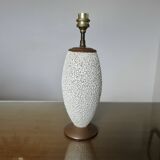 Jean Besnard Primavera style crisp ceramic lamp, 50s-60s