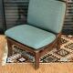 Fauteuil vintage en bois courbé