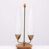 1950s Double shade Table lamp Philips