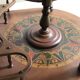 Coffee table bar world map