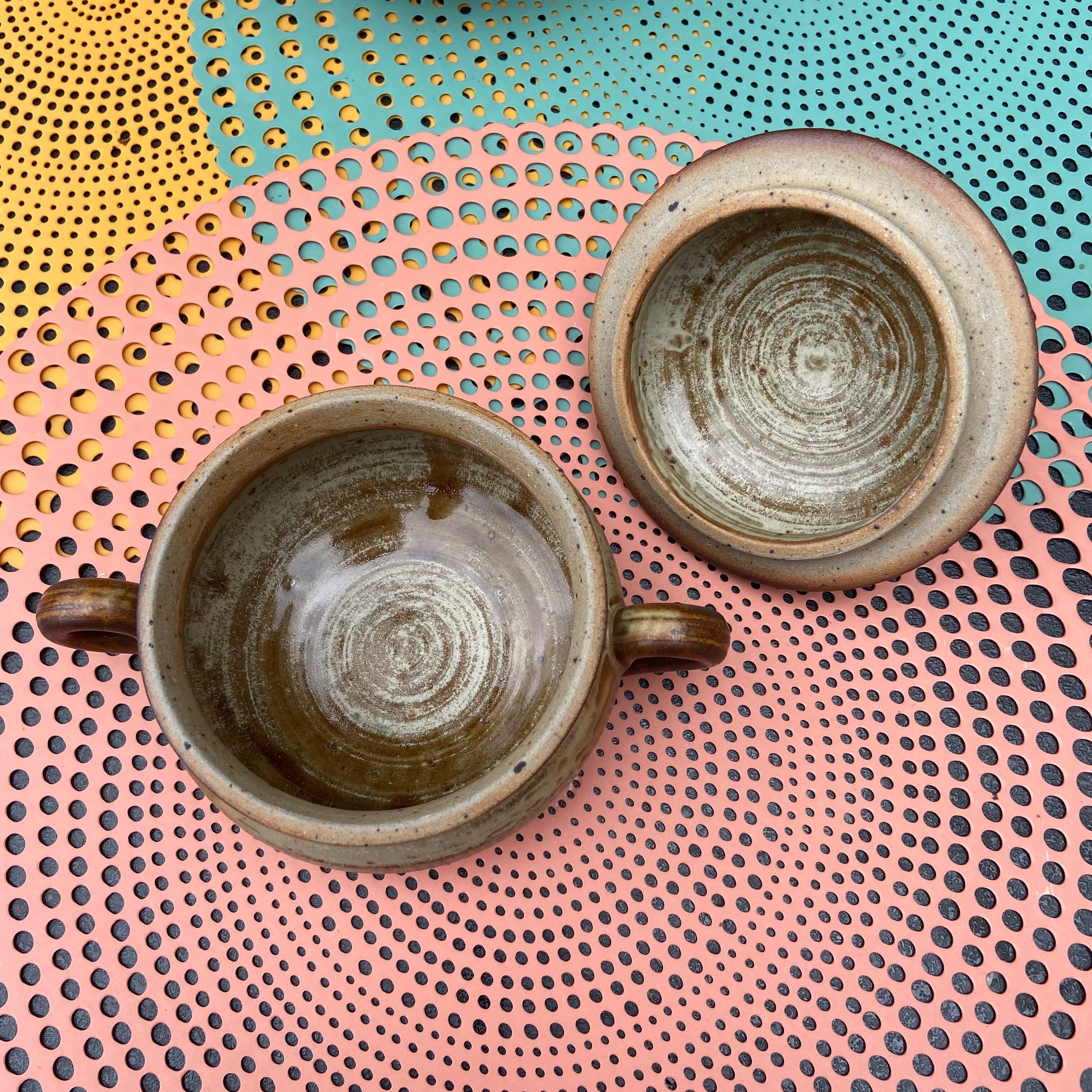 Stoneware coffee service