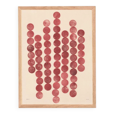 Peinture abstraite - illustration abstraite signée Eawy