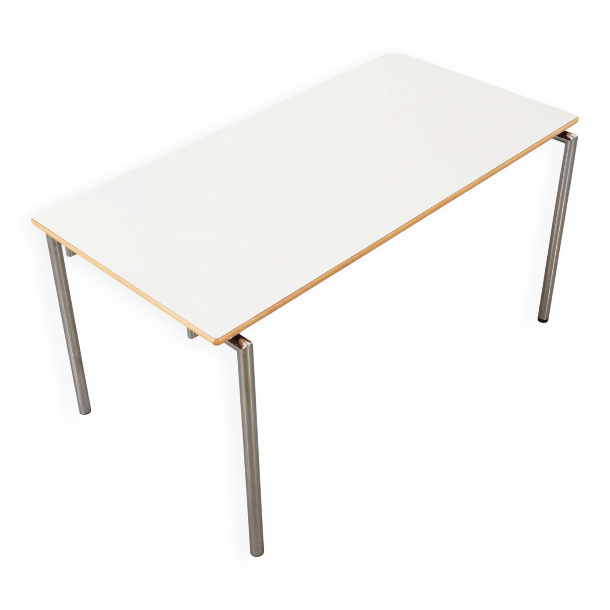Table laminée, design danois, 2000, fabriquée par Randers Møbelfabrik