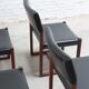 Ensemble de 6 chaises 'A3' par Alfred Hendrickx pour Belform, années 1960.