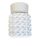 Vintage White Porcelain Ceiling Light, 1970s