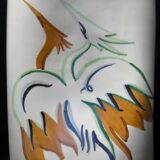 Cerart Monaco vase n° 947 with bird decoration