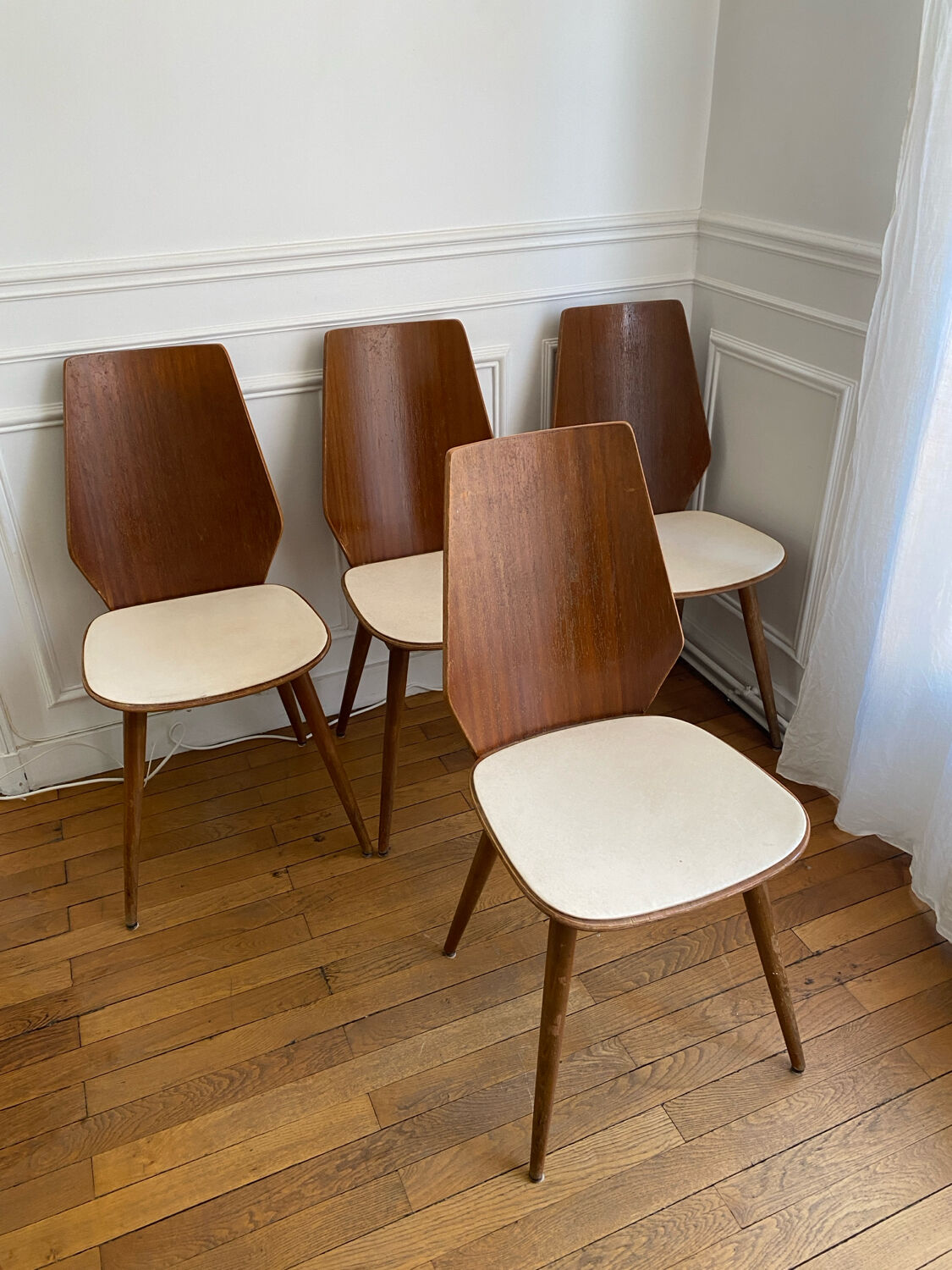 4 Baumann chairs