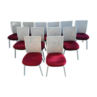 Lot de 12  chaises