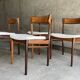 4 chaises danoises en palissandre par Rosengren Hansen, 1960s