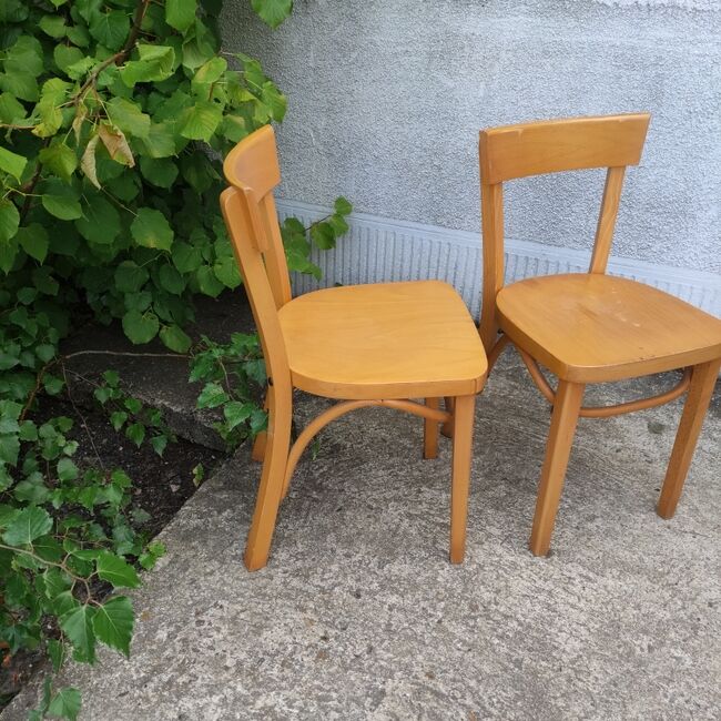 Pair of bistro chairs