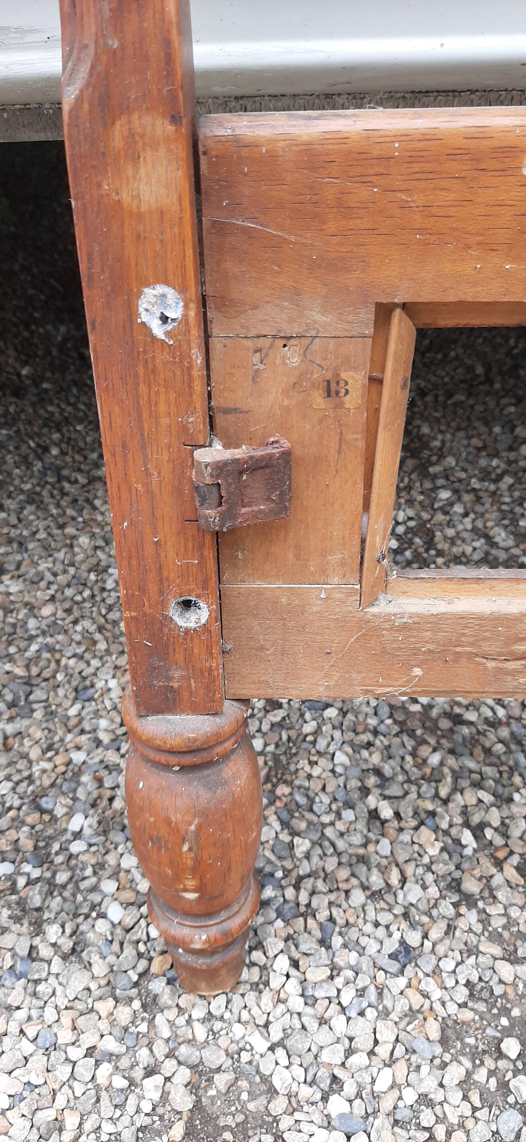 thonet head and footboard