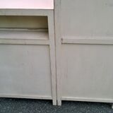 Vintage asymmetric wardrobe