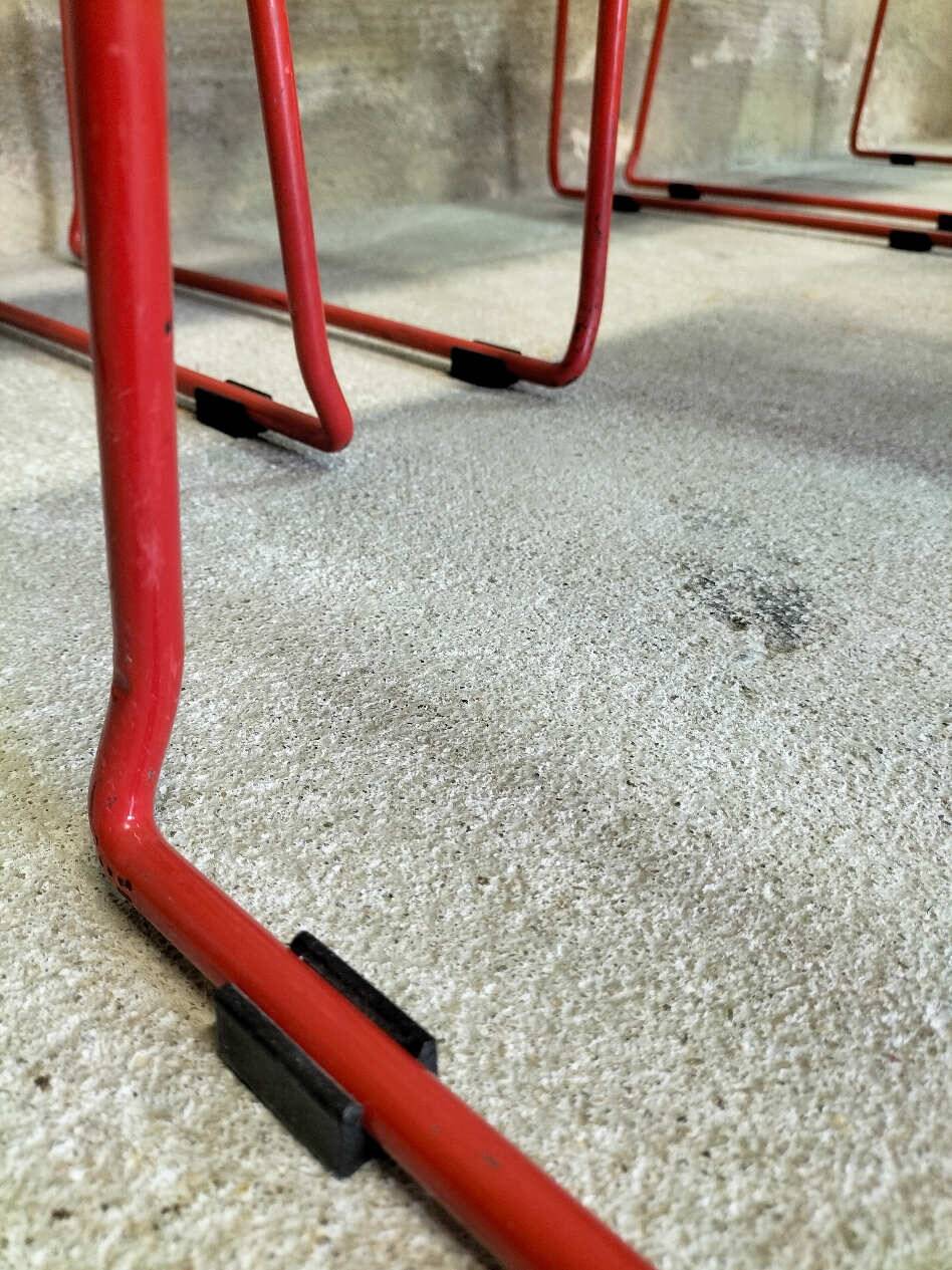 Set of six "Spaghetti" chairs by Giandomenico Belotti