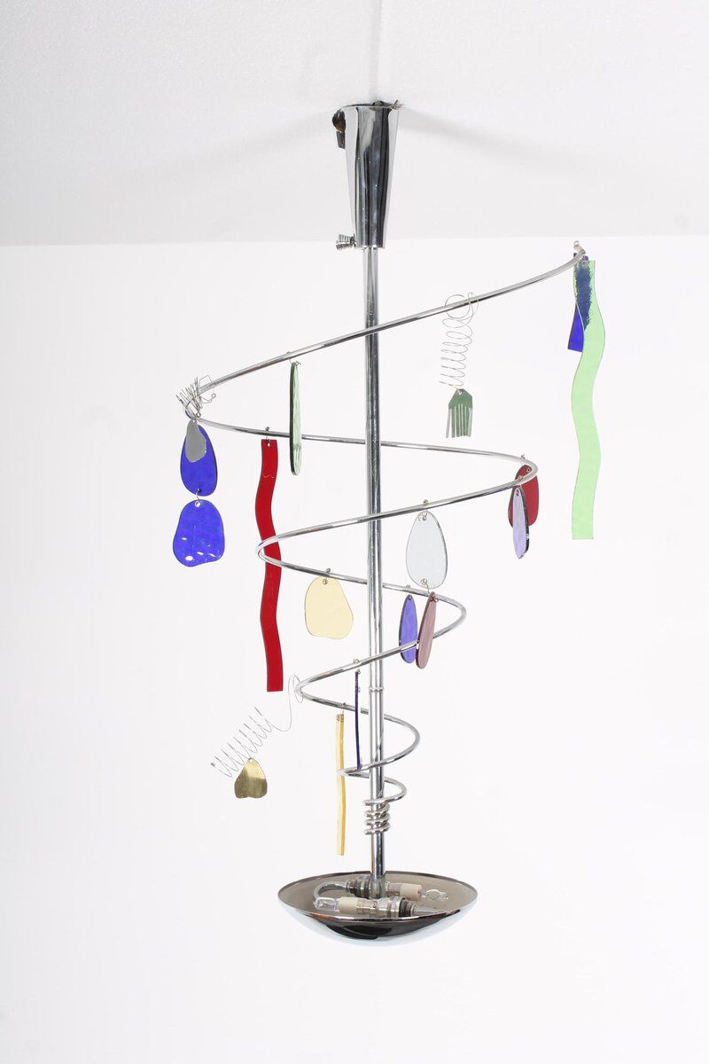 Suspension Isis par Toni Cordero pour Artemide, 1980s