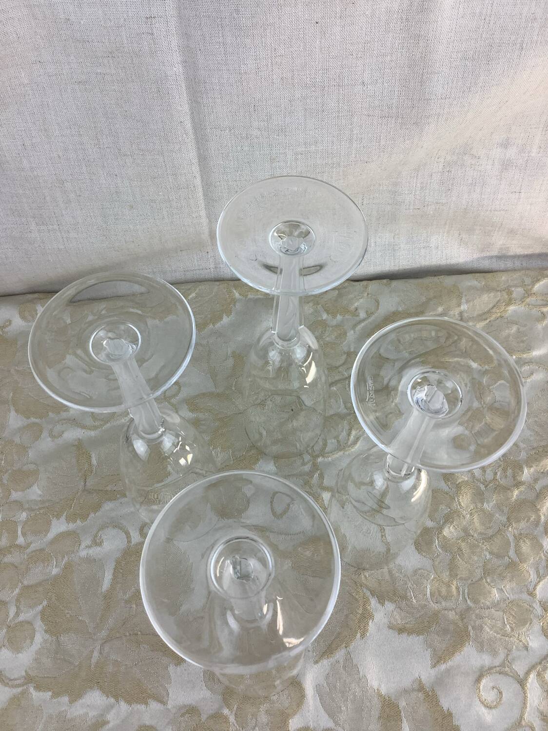 4 Antique DG Durand Flutes