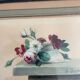 Arthur Chaplin watercolour painting still life bouquet of flowers