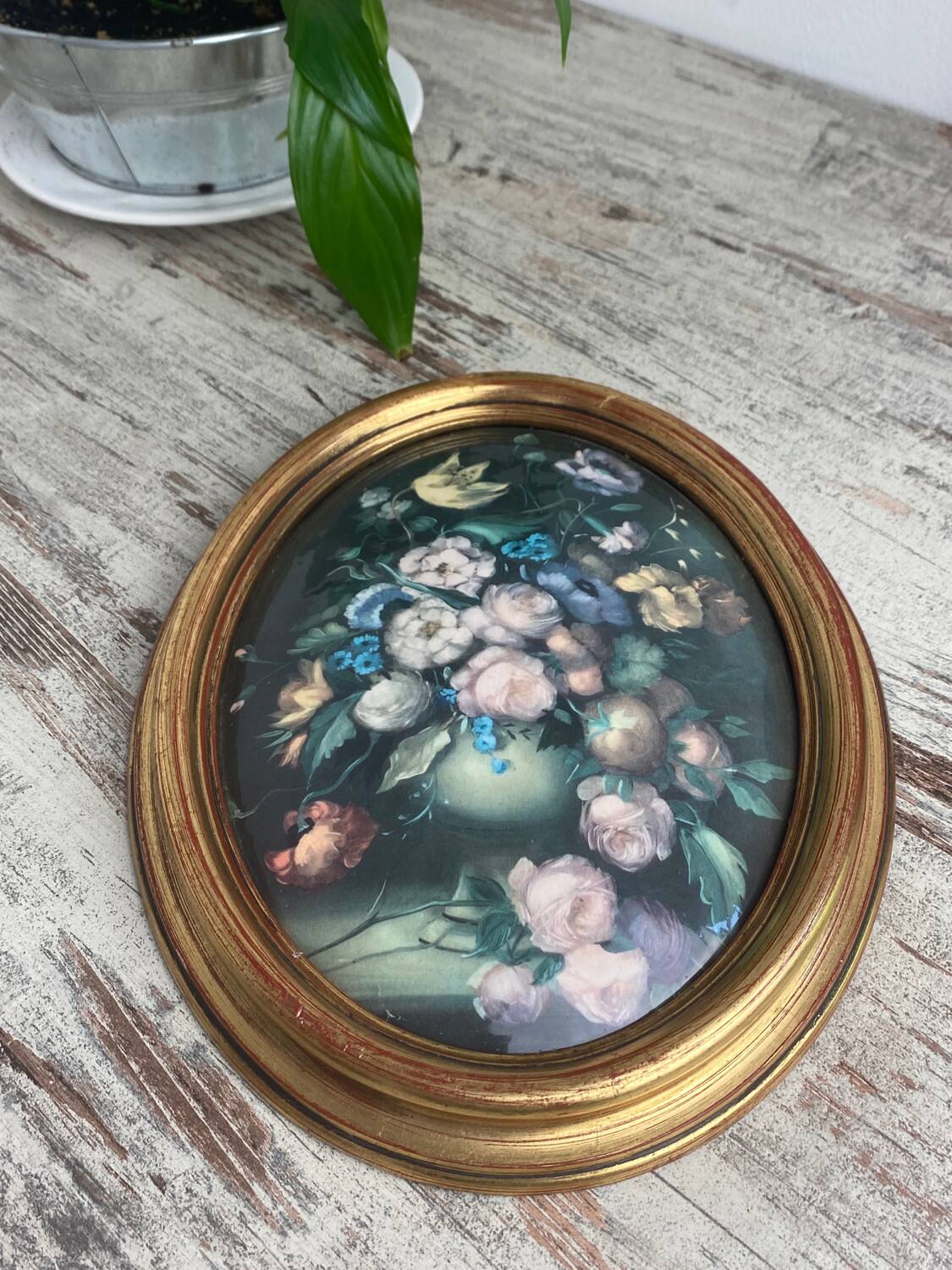 Helda painting enamels on copper