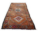 Vintage Kurdish Herki Rug Runner , 192 x 90 cm