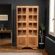 Art Deco Parisian glass-fronted wardrobe, demountable