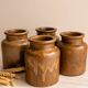 Old mustard pots