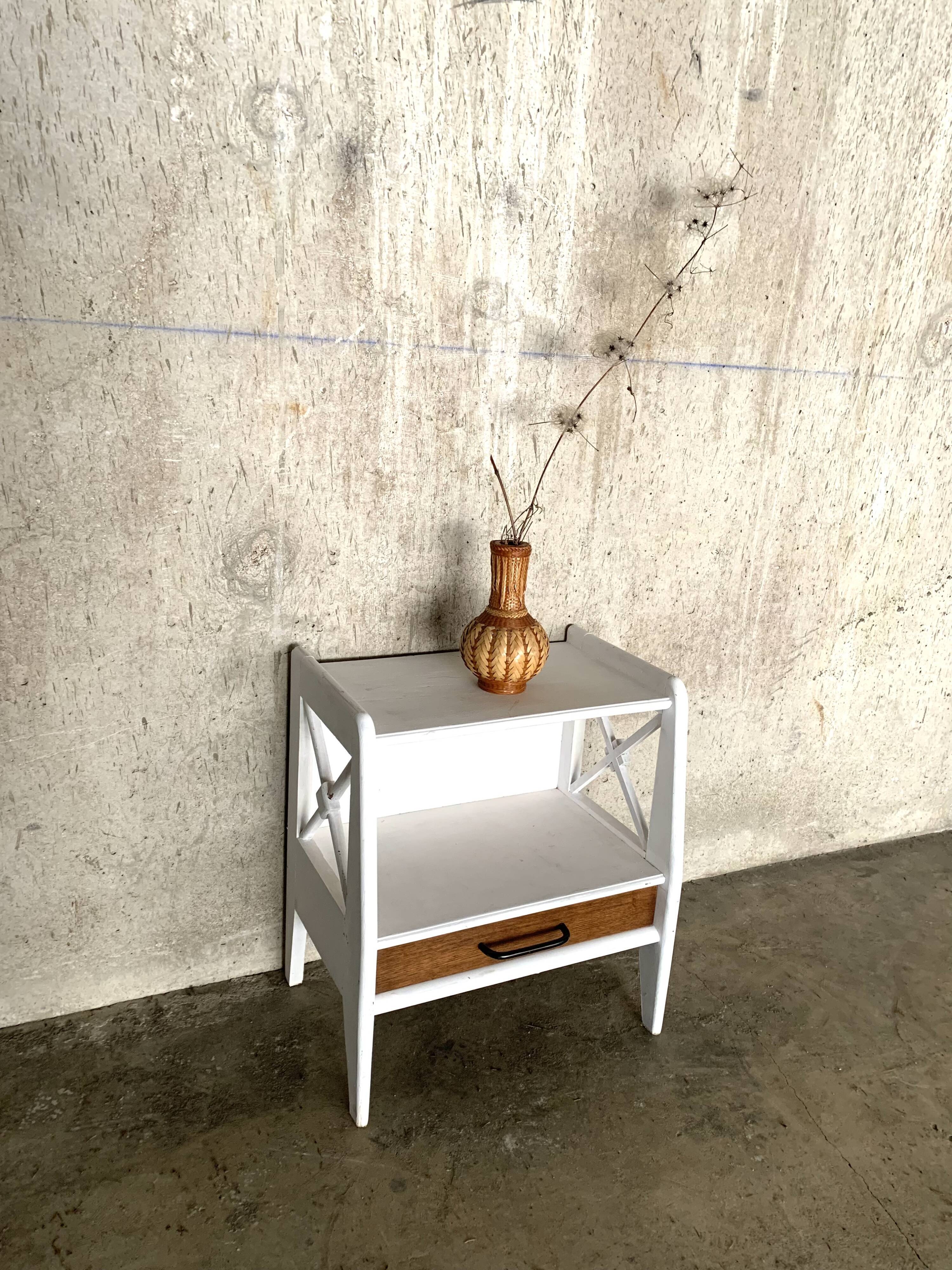 Vintage bedside table