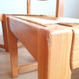 Set of 4 Maison Regain sled chairs from the 70s/80s