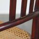 Set of 2 original vintage Thonet design bistro chairs with matte seats