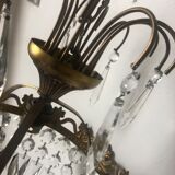 Crystal tassel chandelier