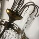 Lustre pampilles en cristal