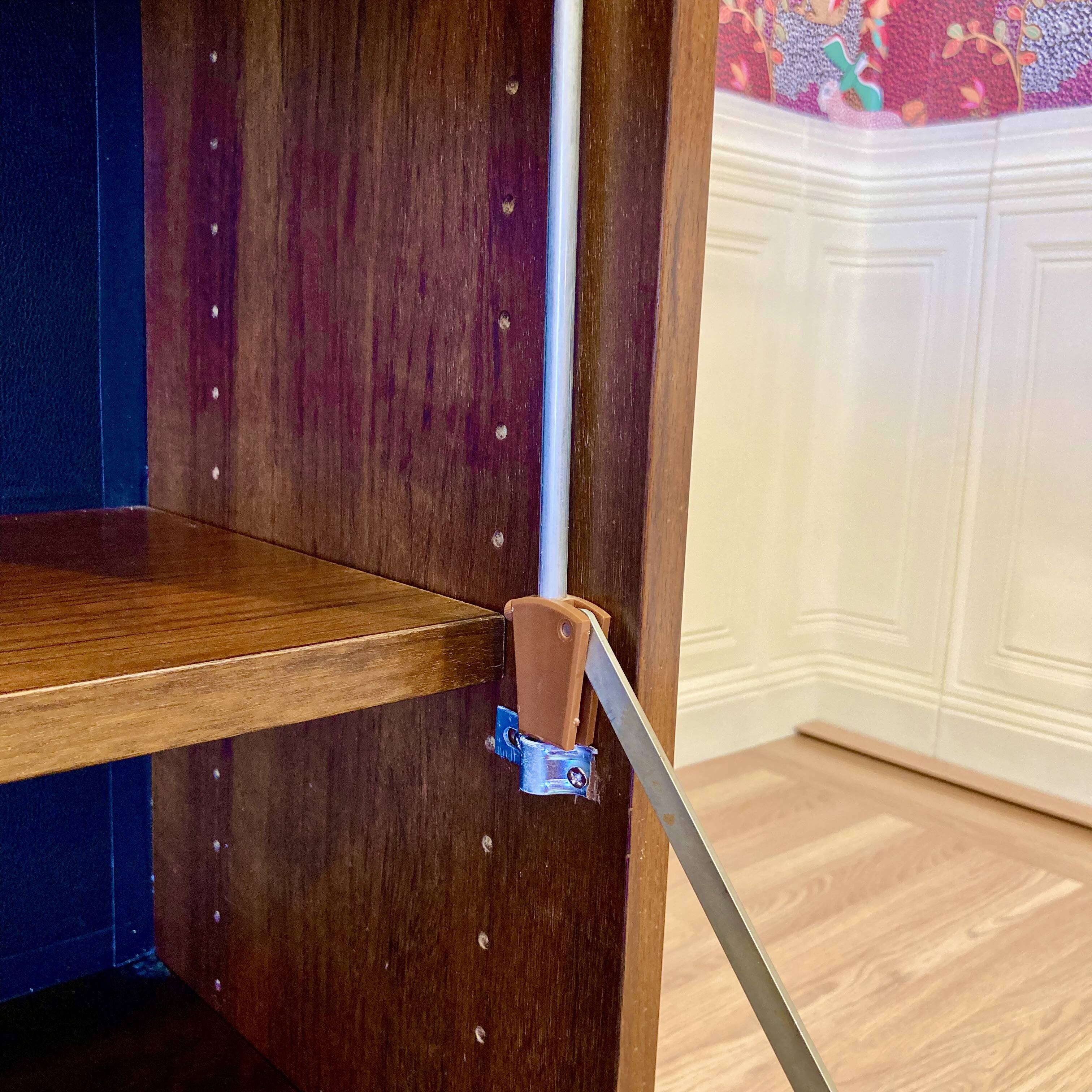 Suspended desk Scandinavian design 1950.