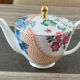 Wedgwood Butterfly Bloom Teapot – English Bone China