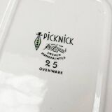 Mid-Century decorative bowl plate in Swedish ceramic, Picknick by Marianne Westman for Rörstrand, 1950s.