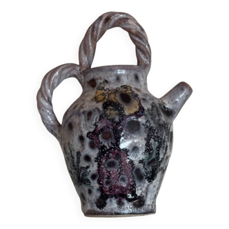 Small ceramic pitcher Bessone Vallauris 1960-1970