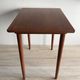 Table d'appoint en teck danois vintage des années 1960