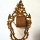 Miroir doré vintage