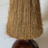 Vintage stoneware lamp