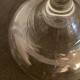 Coupe champenoise ancienne en verre soufflé
