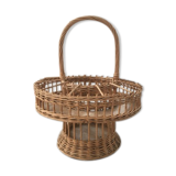 Wicker bar backet