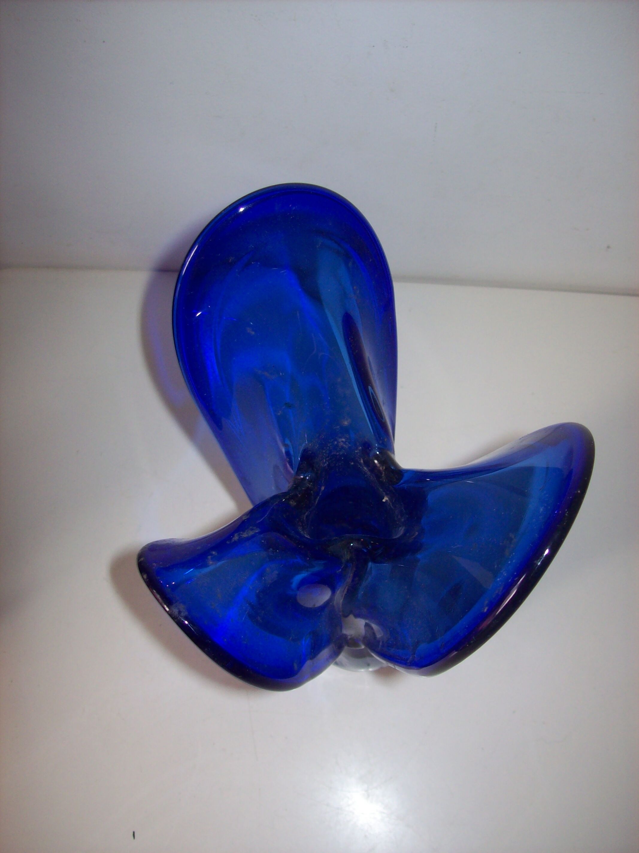 Blown glass vase