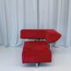 Red Alcantara Arthe Lounge Chair By Cor