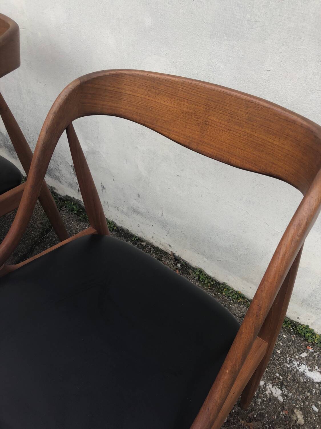 Lot 6 Scandinavian Teak chairs by Johannes Andersen Samcom Circa 1960