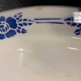 Raviers in pair blue floral pattern