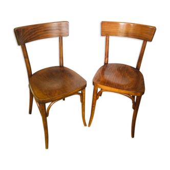Pair of chairs bistro Thonet