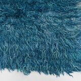 Long hairy bohemian kilim rug,268x325cm