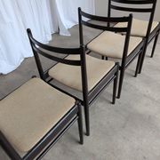 Set of 4 Stol Kamnik Dining Chair: Vintage Scandinavian Beech Wood, Yugosla
