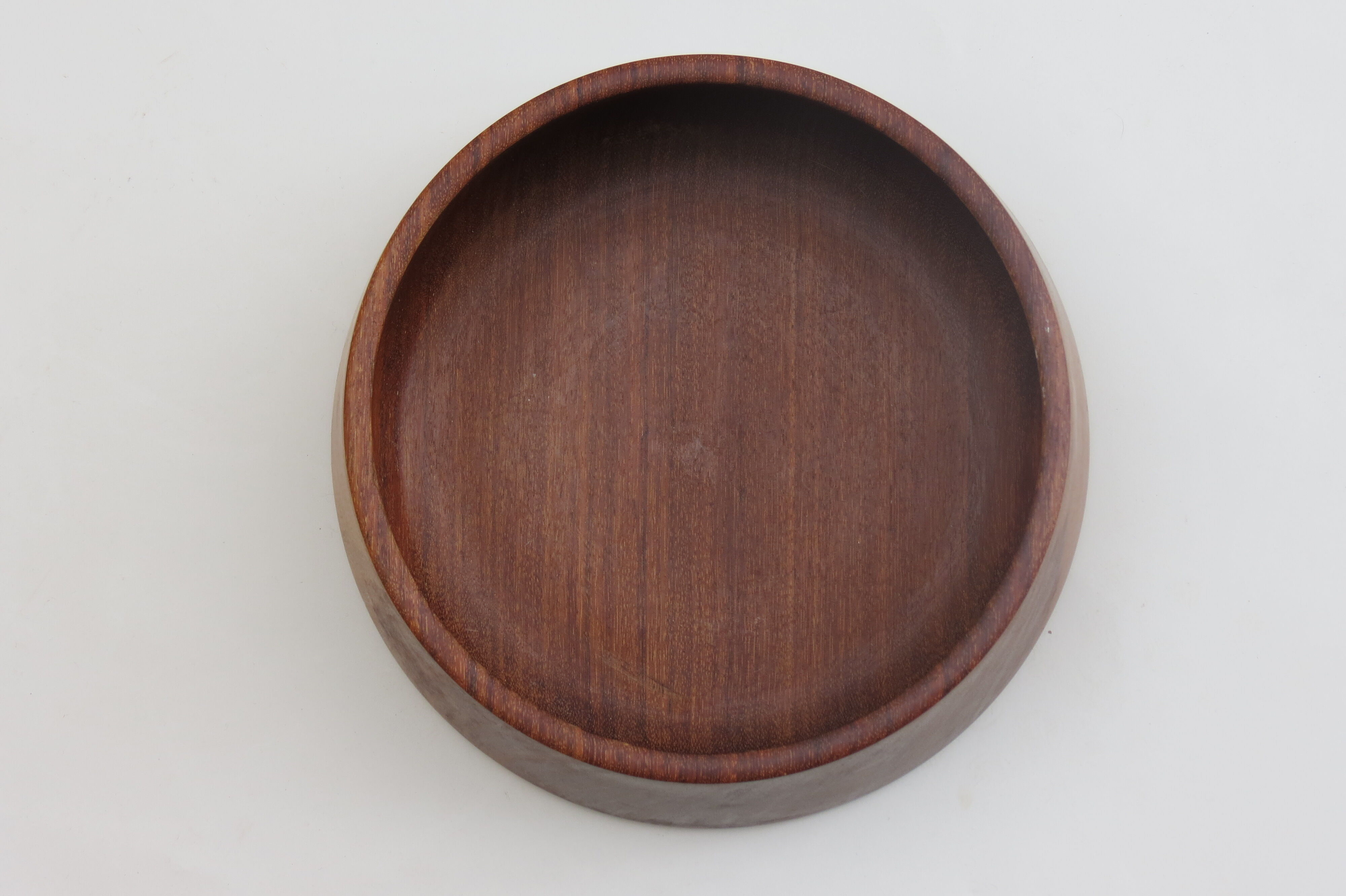 Coupe à fruits en bois massif années 1960