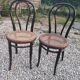 Duo de chaises cannées, Thonet Austria