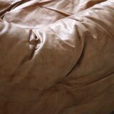 Canapé Sloop Ligne Roset par Michel Ducaroy en cuir cognac, années 1970