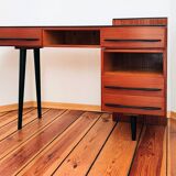 Czechoslovakian Desk by M. Pozar for Up Závody, 1960s, Set of 2
